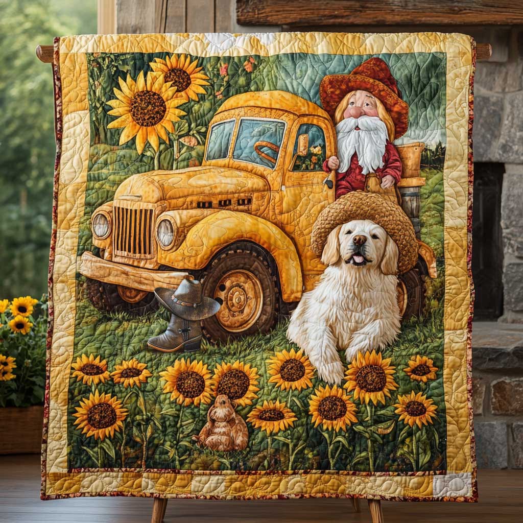 Golden Retriever Sunride WN0110039CL Quilt