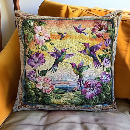 Hummingbird Mystic Bloom WN0310108CL Quilt Pillow Case