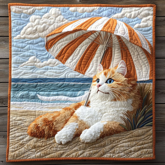 Cat Beach CW1505112CL Quilt