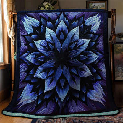 Mystic Blue Floral WN1309015CL Quilt