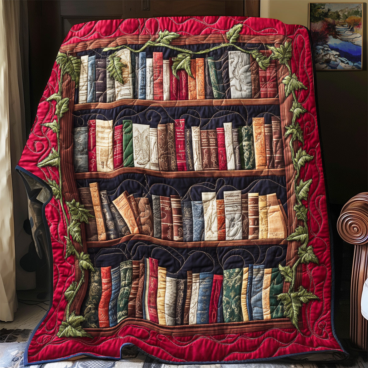 Library of Dreams YR0801039CL Quilt