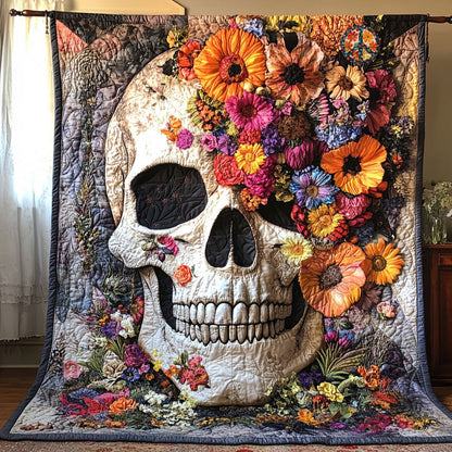 Skull  WU0910004CL Quilt