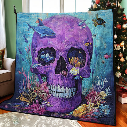 Ocean Skull WY3010023CL Quilt