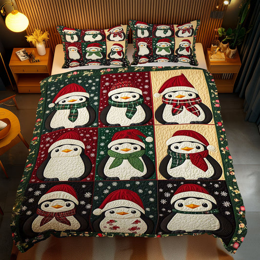 Christmas Penguin WJ2809027CL Duvet Cover Set