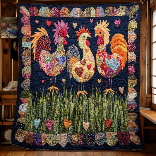 Chicken WX3112010CL Quilt