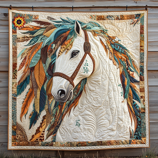 Horse Native WG0303019CL Quilt