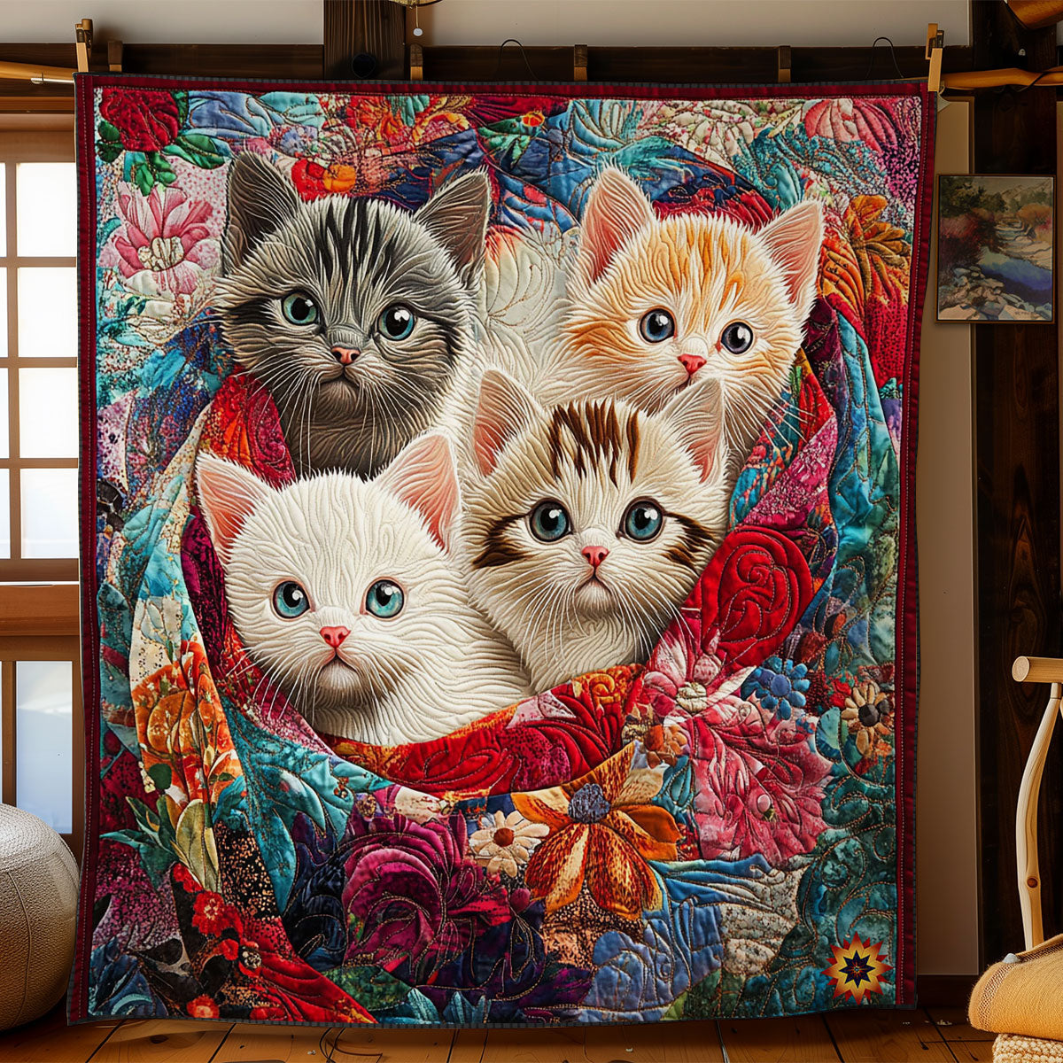 Kitten WY2511035CL Quilt