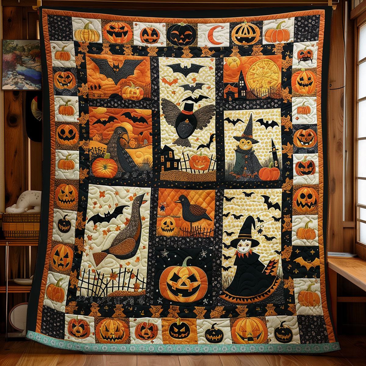 Halloween Fun WN1309069CL Quilt