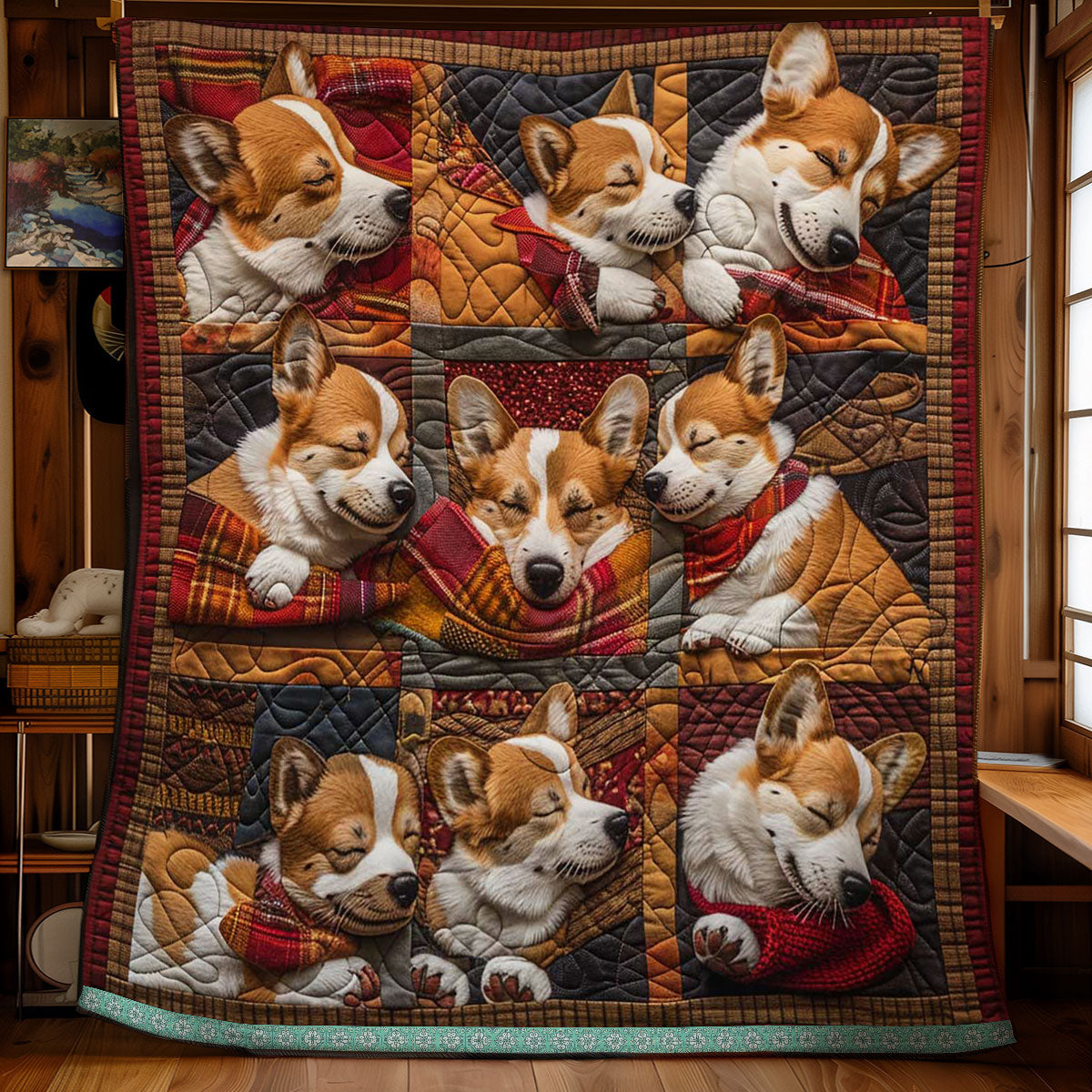 Corgi Soft Snooze WN1209038CL Quilt