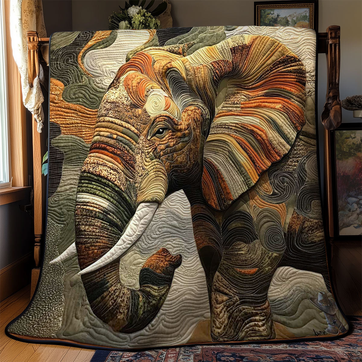 Elephant Essence WN3010048CL Quilt