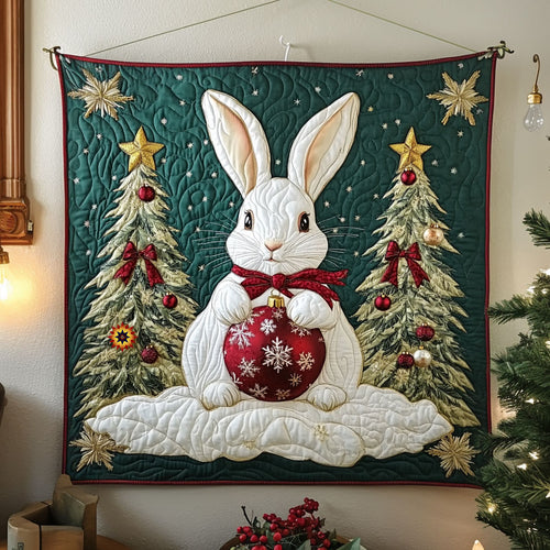 Christmas Rabbit WJ2311010CL Quilt