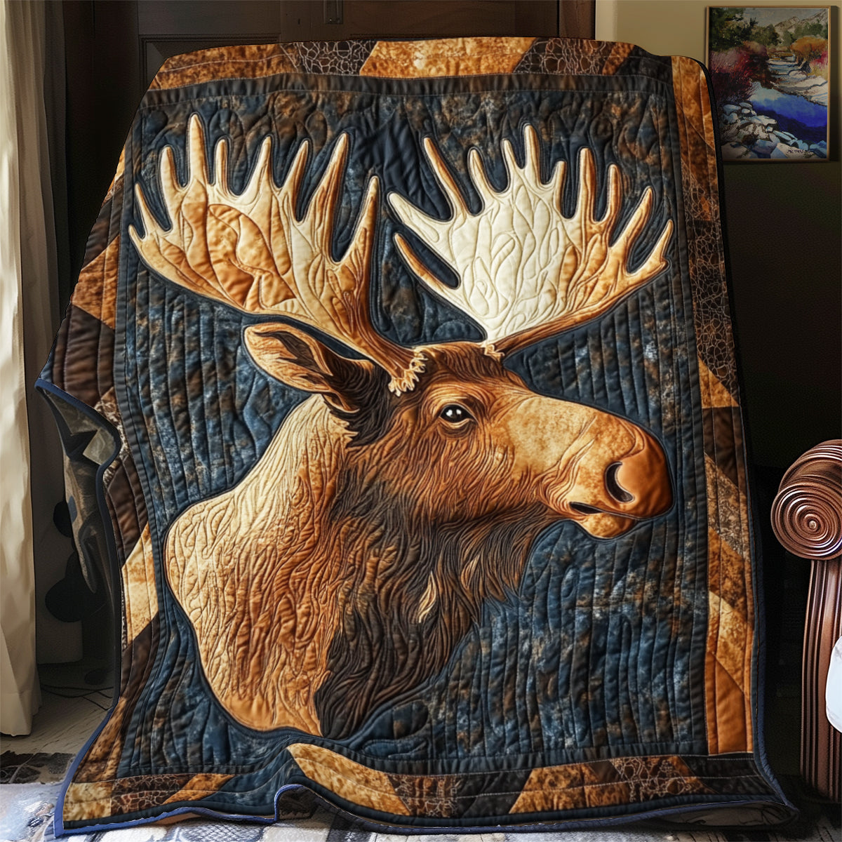 Majestic Moose YR0206007CL Quilt