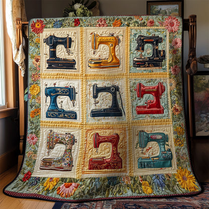 Sewing Machine Collection WY1802006CL Quilt