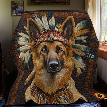 Native American Dog WY1811044CL Quilt