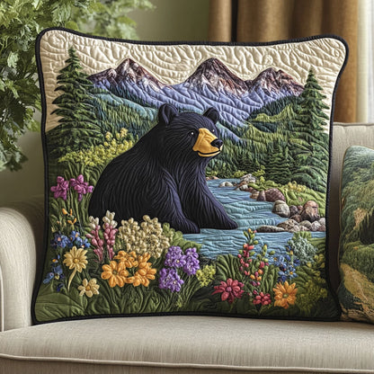 Mountain Bear CW1005043CL Quilt Pillow Case