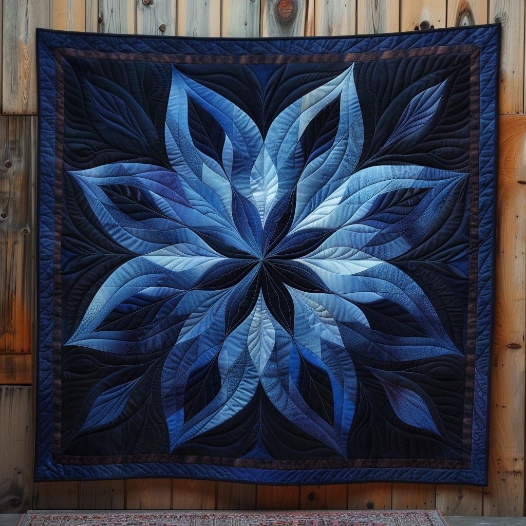 Glacier Flower WN2009010CL Quilt