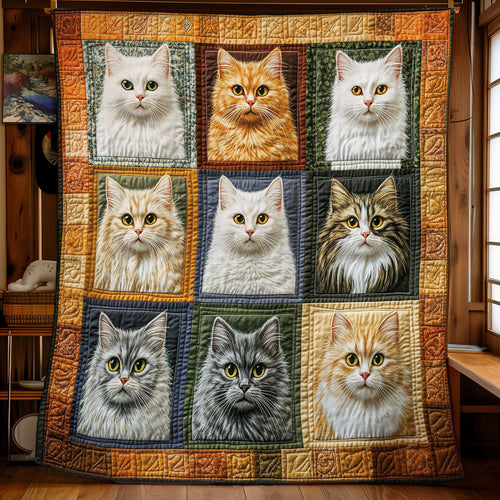 Cute Cat WX3112013CL Quilt