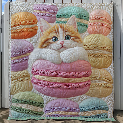 Macaron Cat XB2702024CL Quilt