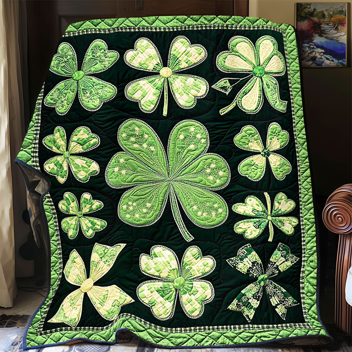 Celtic Clover WX0602010CL Quilt