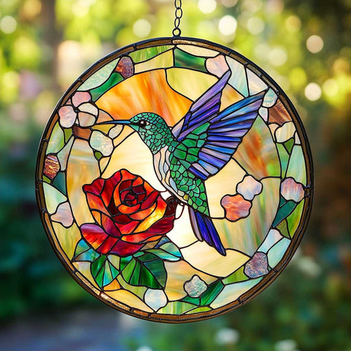 Sunlit Hummingbird WN0402026CL Suncatcher
