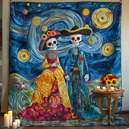 Day Of The Dead Celestial WN2810033CL Quilt