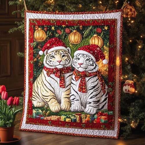 Tiger Christmas WT1110030CL Quilt