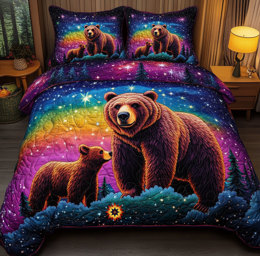 Starry Night Bear YR2612016CL Duvet Cover Set