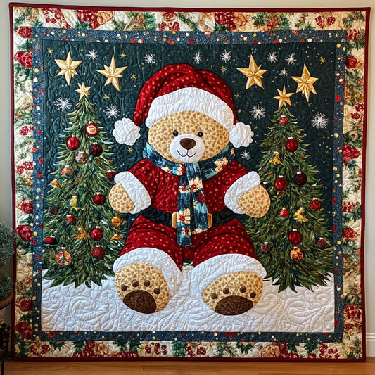 Christmas Bear WJ2311008CL Quilt