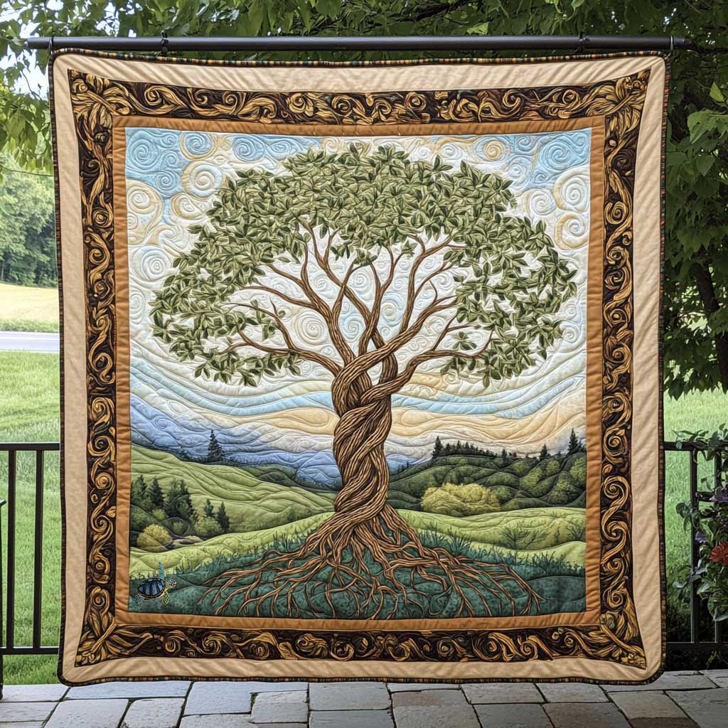 Ancient Tree Of Life WP2211051CL Quilt