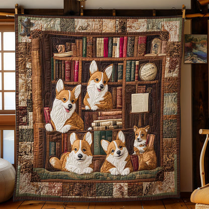 Corgi Book Club WN2910032CL Quilt