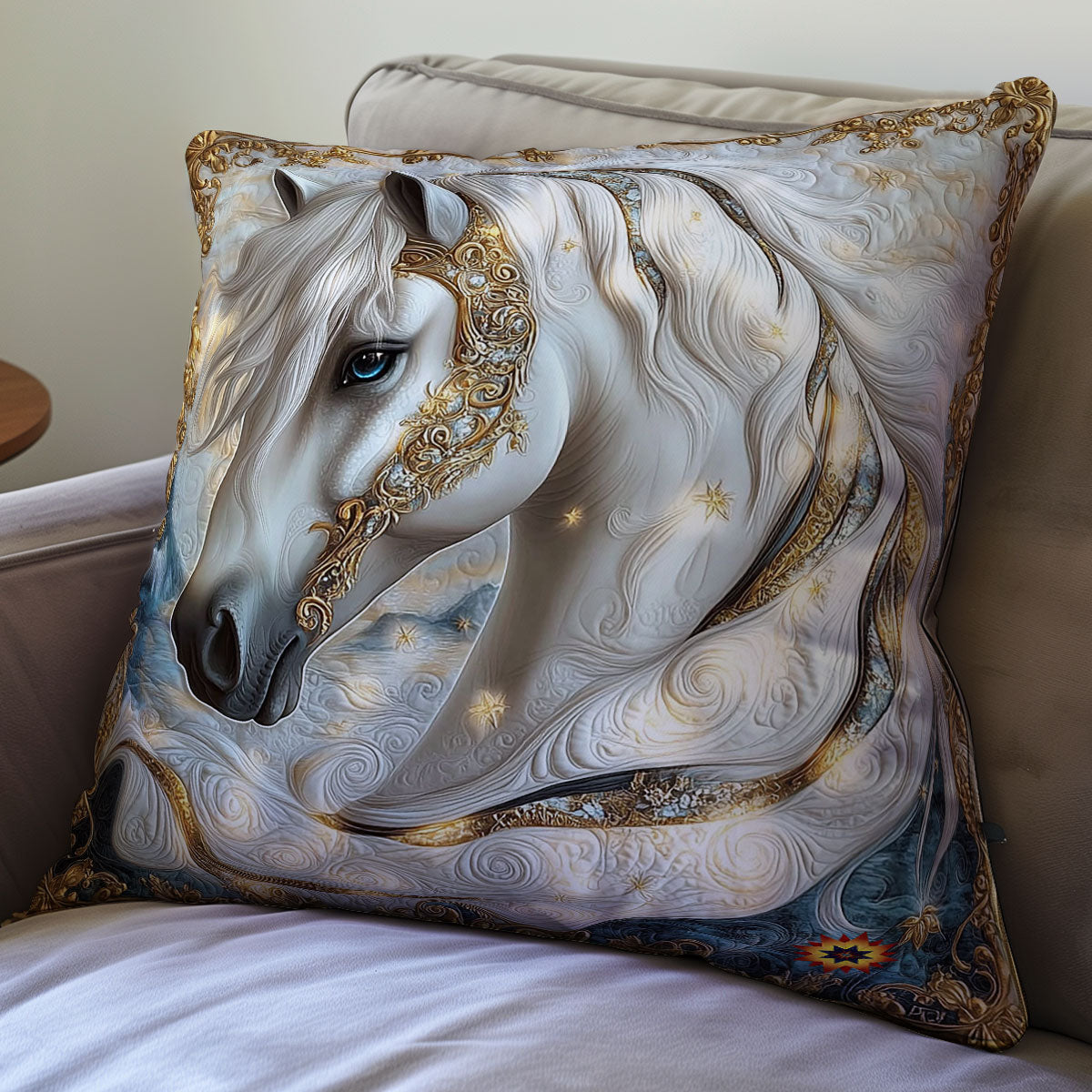 Royal Horse WY2711054CL Quilt Pillow Case