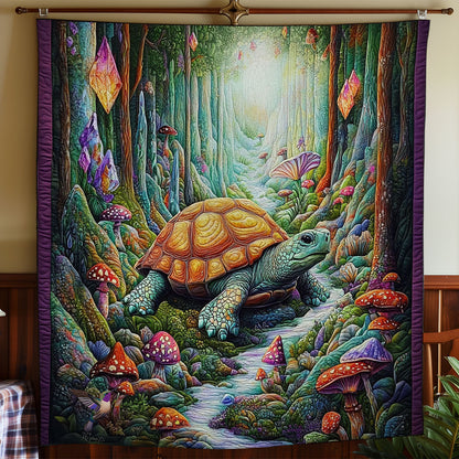 Turtle Forest WY2611016CL Quilt