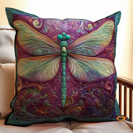 Dragonfly WY0212091CL Quilt Pillow Case