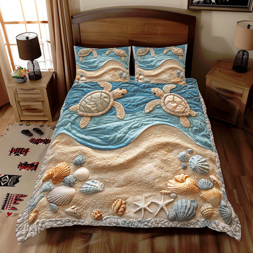 Peaceful Turtle WX2412079CL Duvet Cover Set