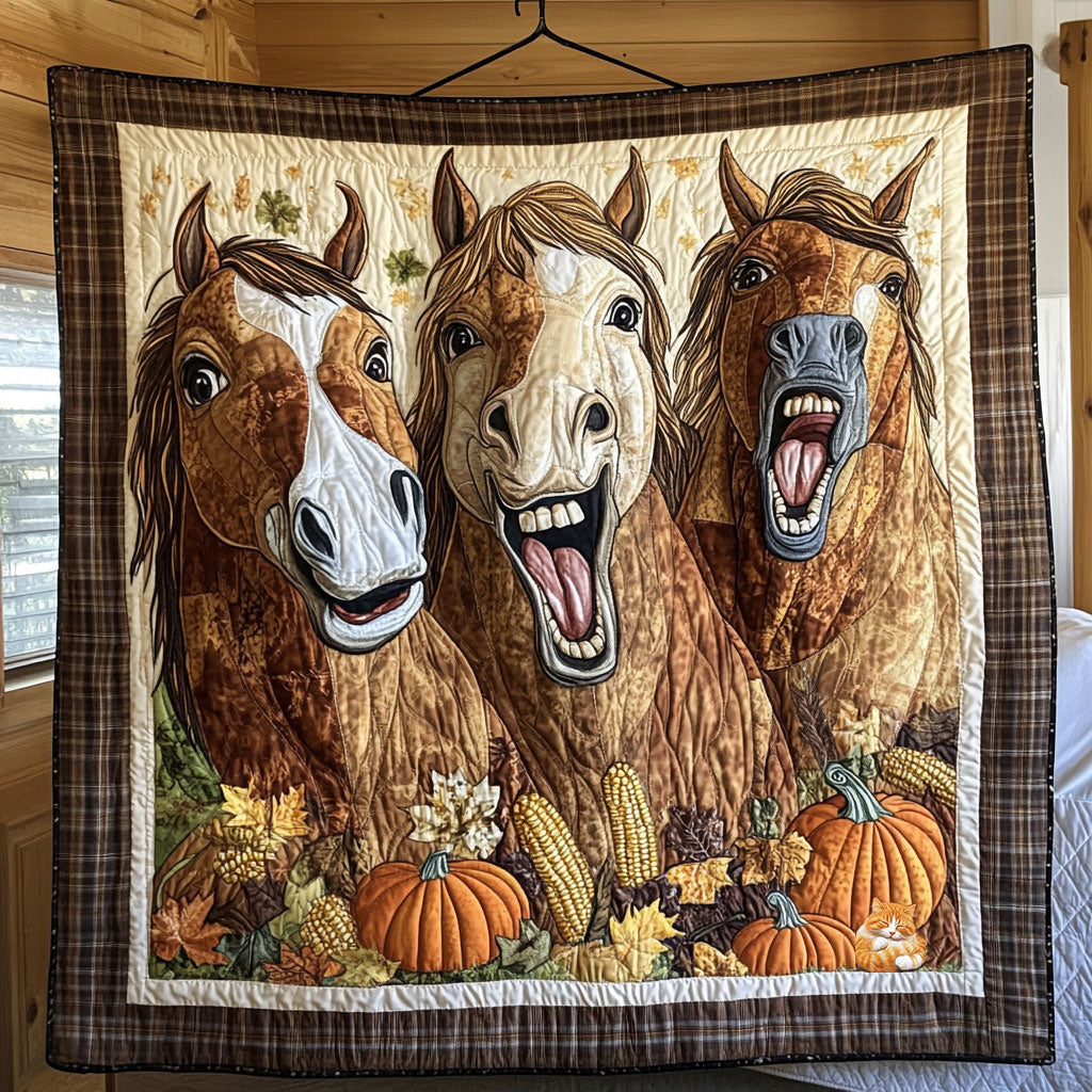 Horse WU0910021CL Quilt