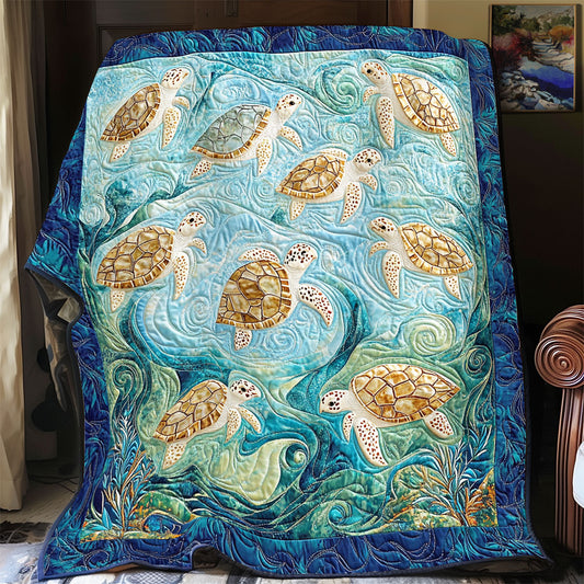 Baby Turtle WY1001104CL Quilt