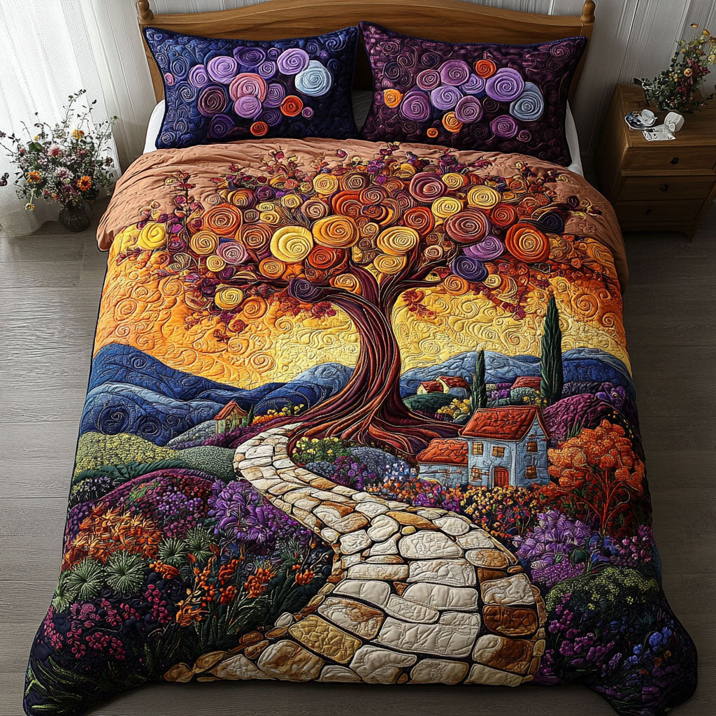 Springtime Village CP1605020CL Duvet Cover Set