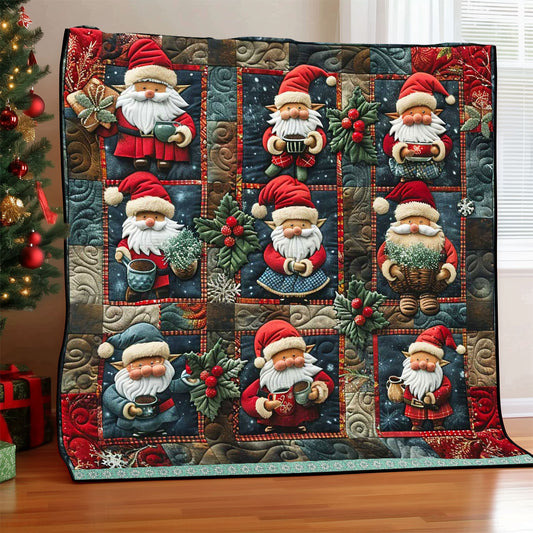 Cooking Gnome Christmas WP2208001CL Quilt