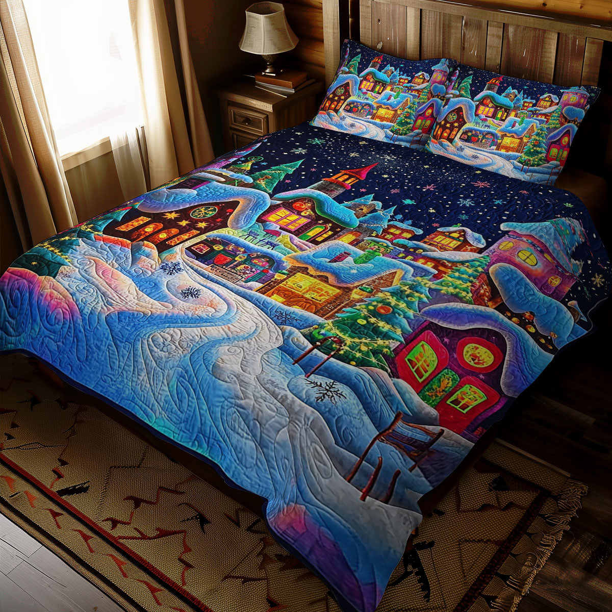 Christmas Village WJ0811027CL Duvet Cover Set