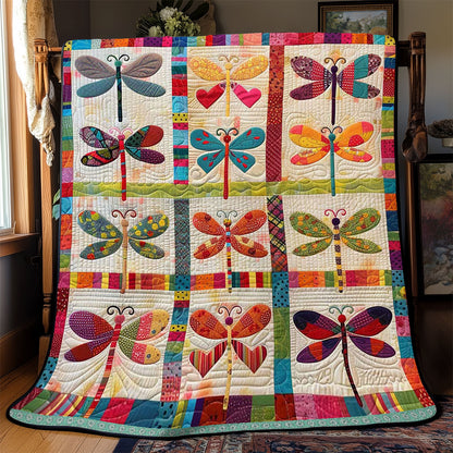 Patchwork Dragonflies WJ1209022CL Quilt