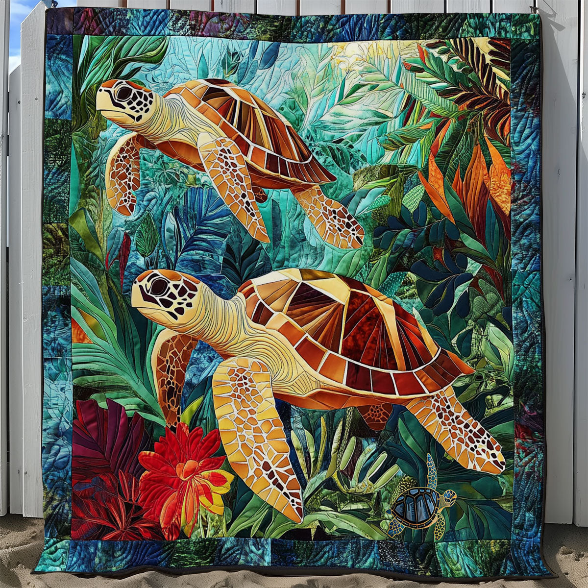 Turtle WY0512030CL Quilt