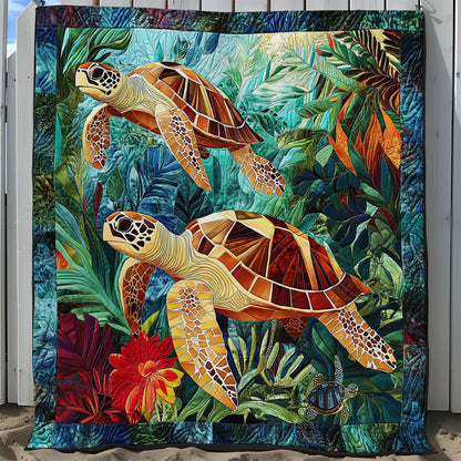 Turtle WY0512030CL Quilt