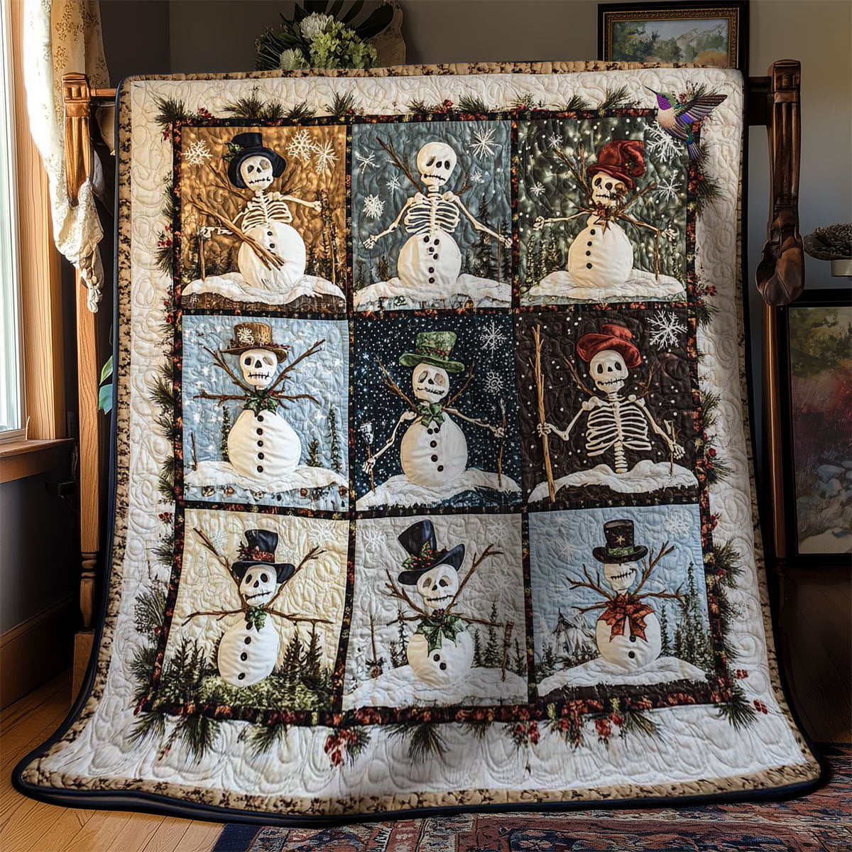 Snow Skeleton King WN2011102CL Quilt