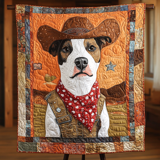 Cowboy Dog WG1601068CL Quilt