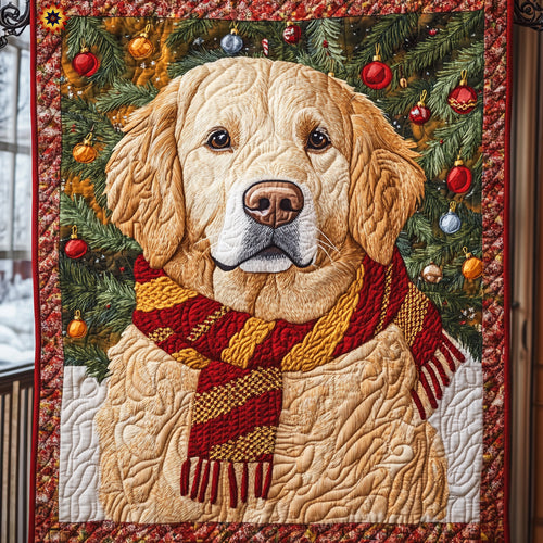 Golden Retriever WU0111032CL Quilt