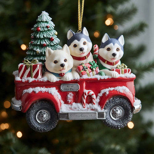 Husky Express CP1810009CL Christmas Ornament
