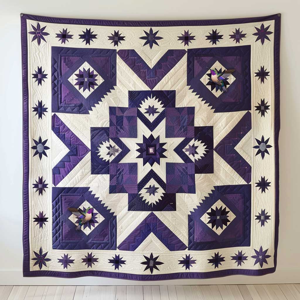 Native American Sacred Stars WN3010070CL Quilt