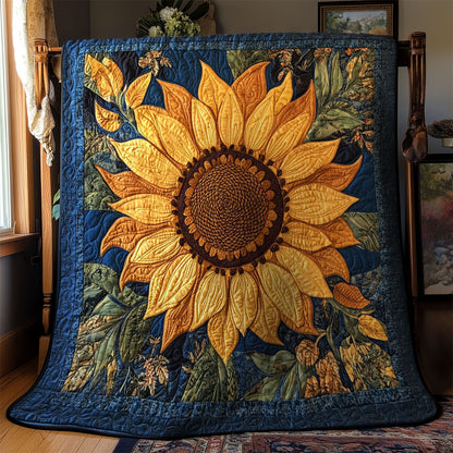 Mystic Sunflower  WY1502077CL Quilt