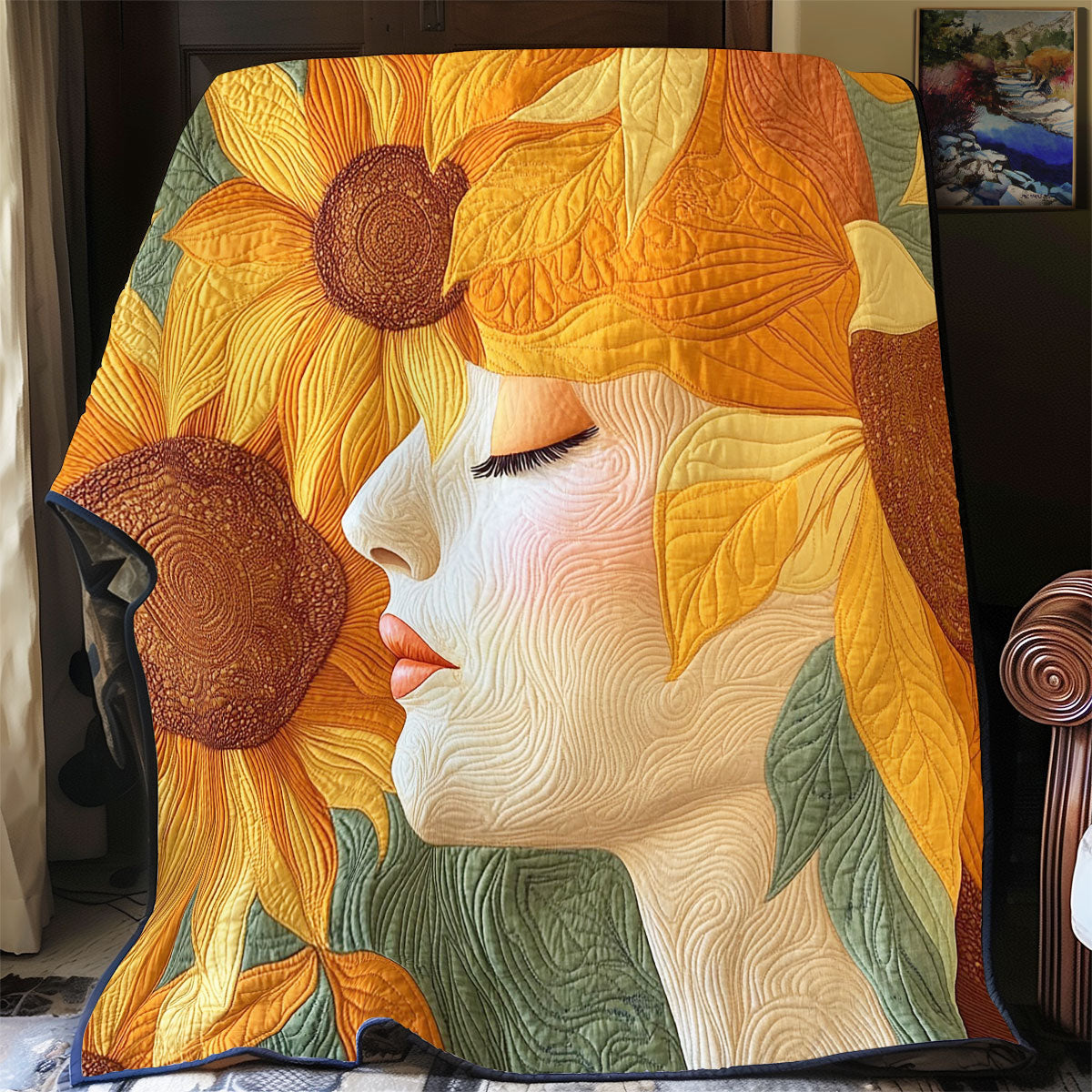 Sunflower Women WY0202064CL Quilt