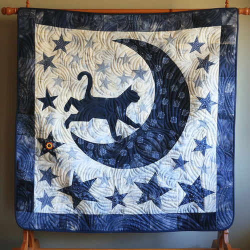 Cat Over The Moon WJ1510002CL Quilt